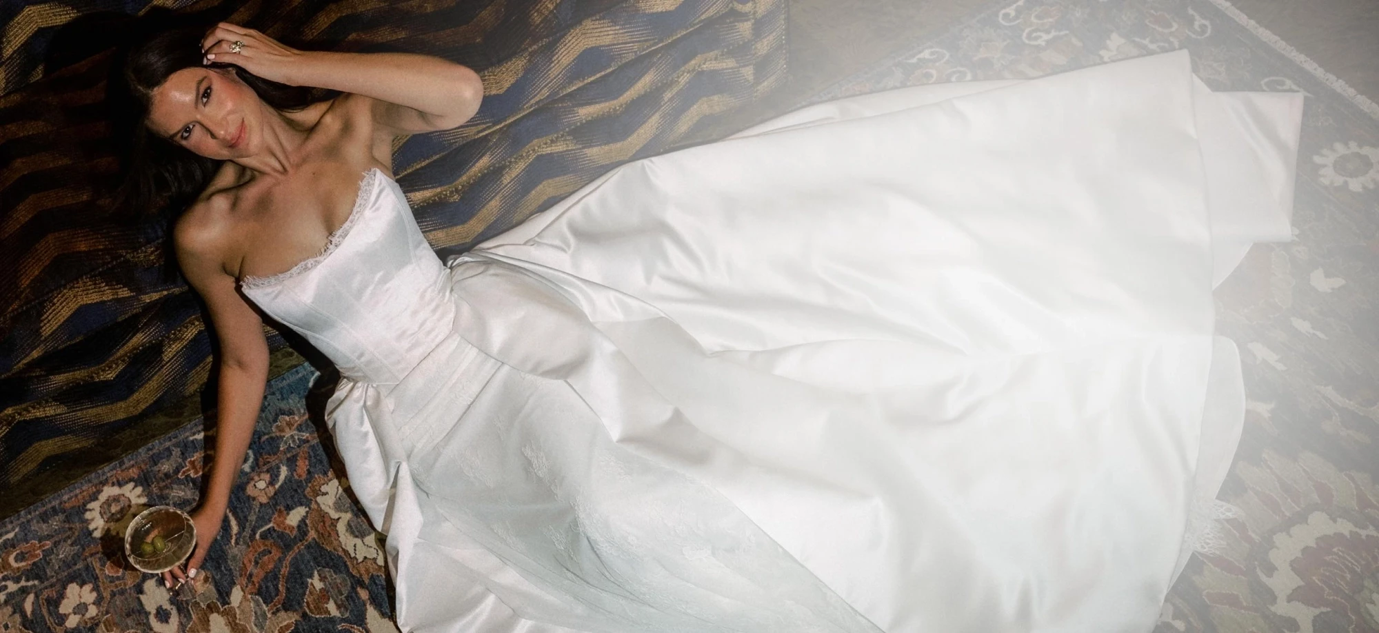 Bride in Locket Dress