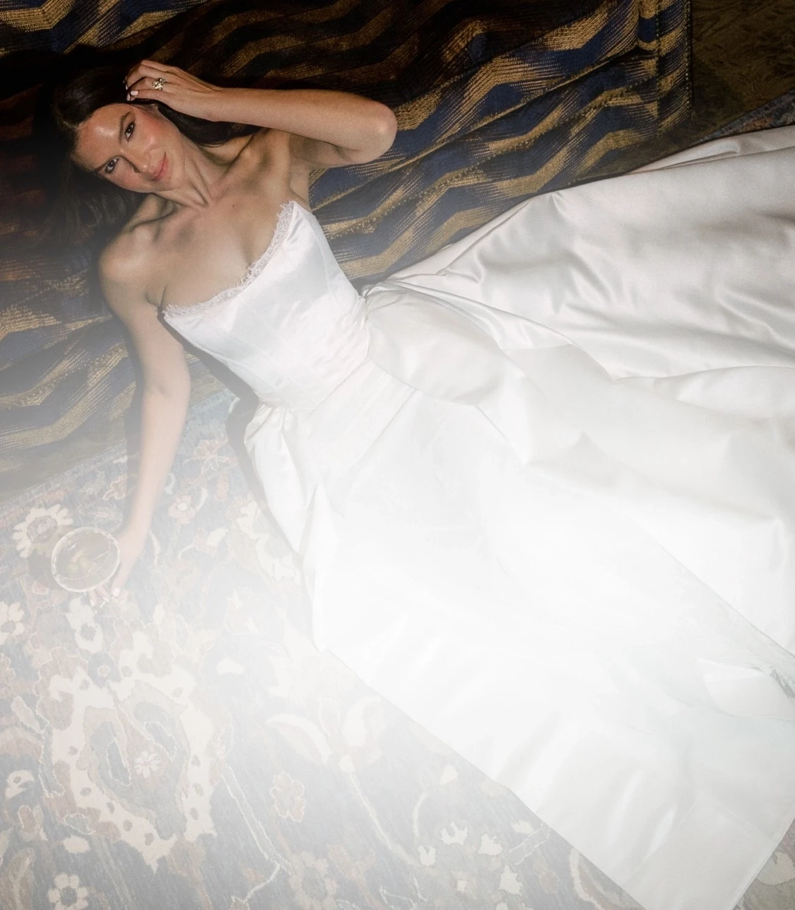 Bride in Locket Dress