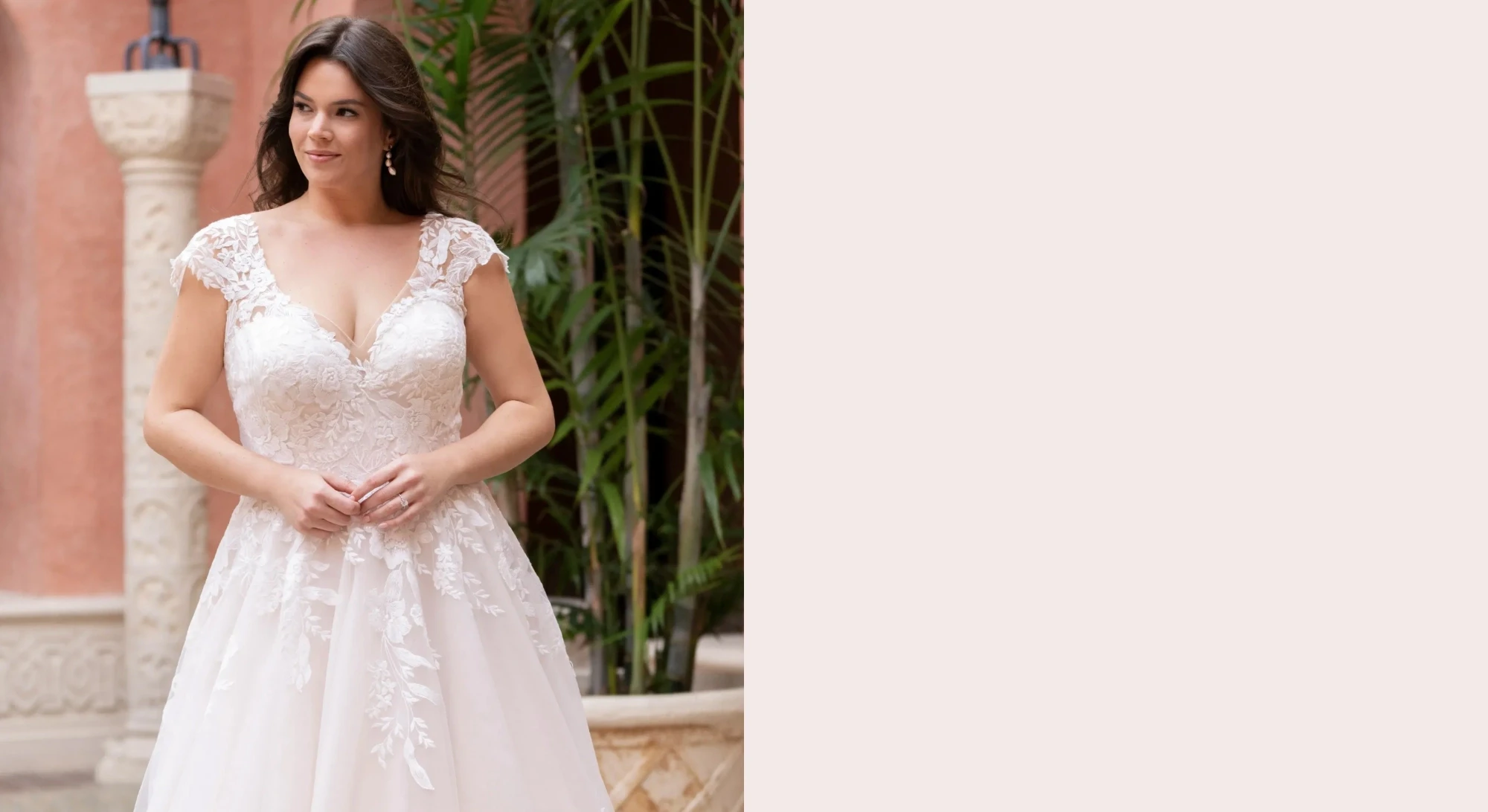 Blonde Plus Size Model In WTOO