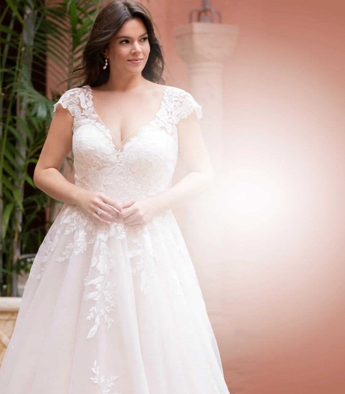 Blonde Plus Size Model In WTOO