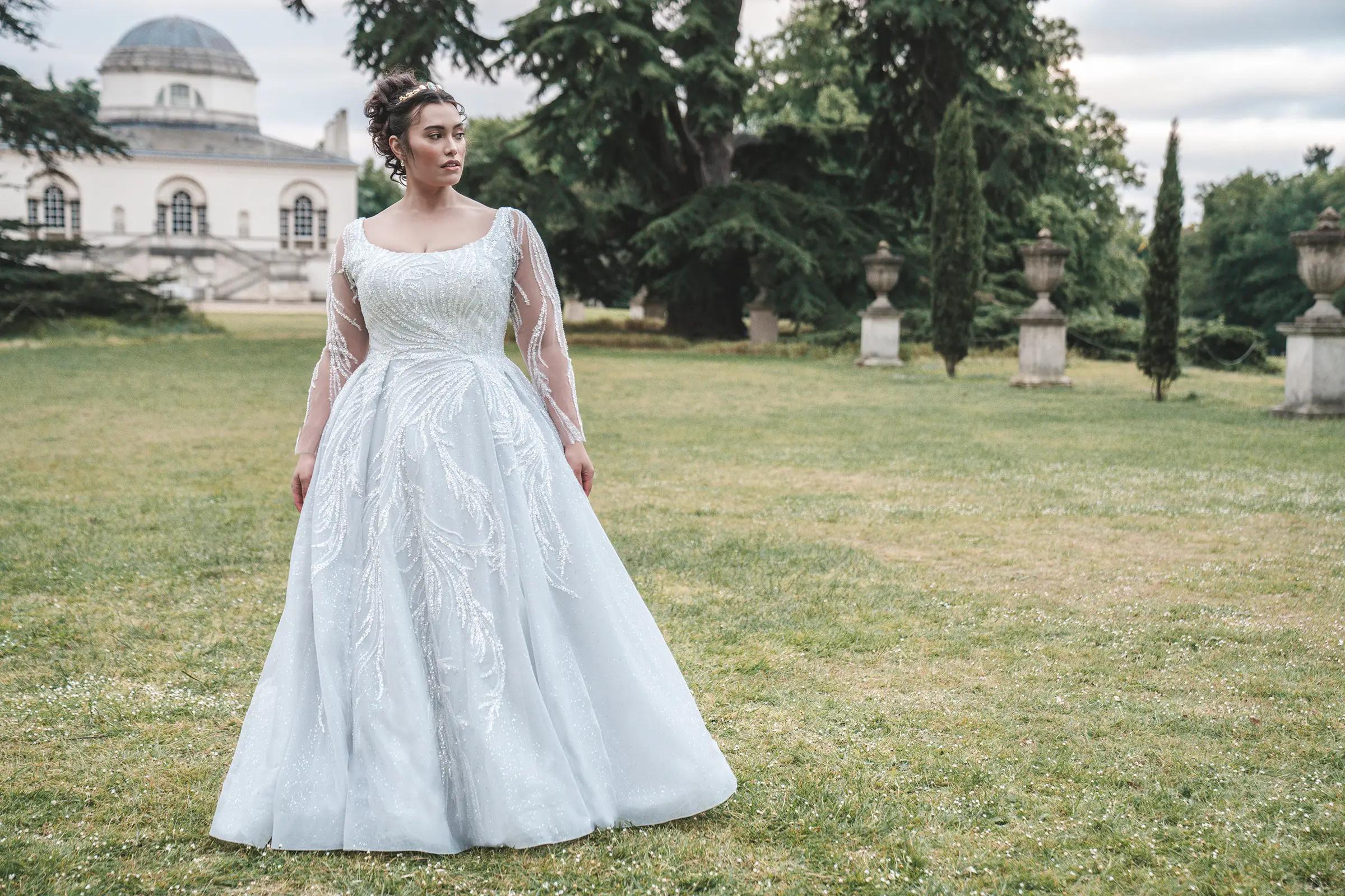 Regency Elegance: A Closer Look at Allure Bridal&#39;s Bridgerton-inspired Gowns Image
