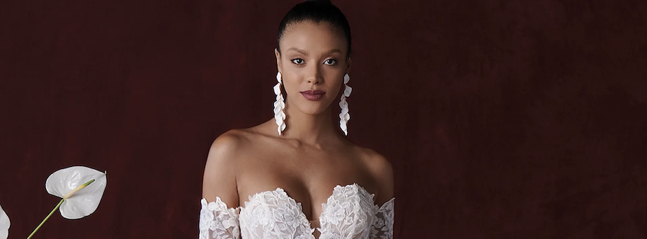 Lace Magic: Capturing the Allure of Textured Lace Embellishments Image