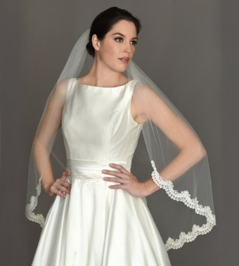 Erica Koesler Wedding Accessories Style: 915-40 #0 default Ivory thumbnail