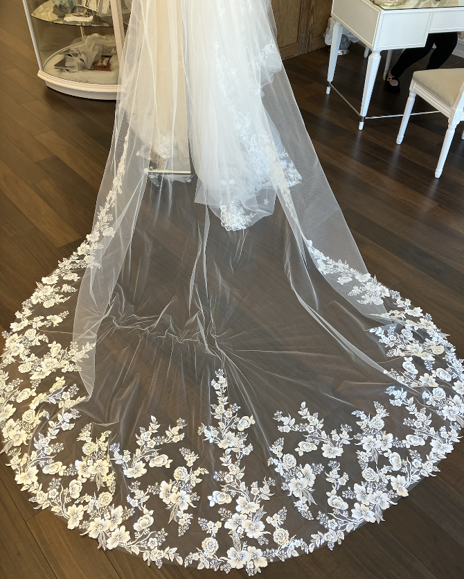 Giselle Brida Veil Giselle Bridal Veil - Giselle Bridals Veil Style SP231 main image 4
