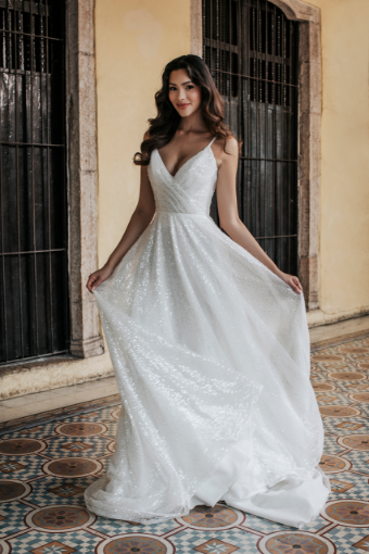Allure Bridals Style: E359-Mortiz #0 default Ivory thumbnail