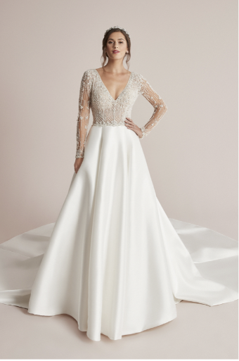 Justin Alexander 88216 -SIZE 14 #0 default Ivory/Nude thumbnail