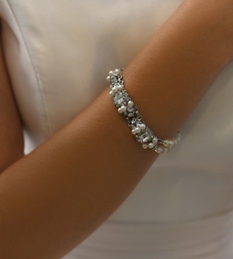 Erica Koesler Wedding Accessories Style: J9415 #0 default Silver/Pearl thumbnail