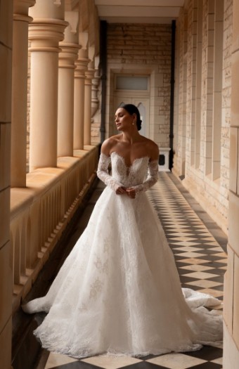 La Premiere Style: Alexandra-La Premiere Couture #0 default Ivory/Nude thumbnail