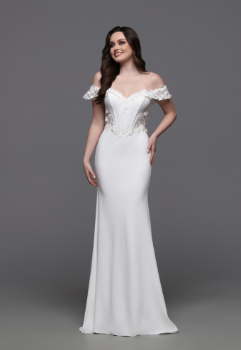 Davinci Bridal Style: F153 - Kyler - DaVinci Bridals #0 default Ivory thumbnail