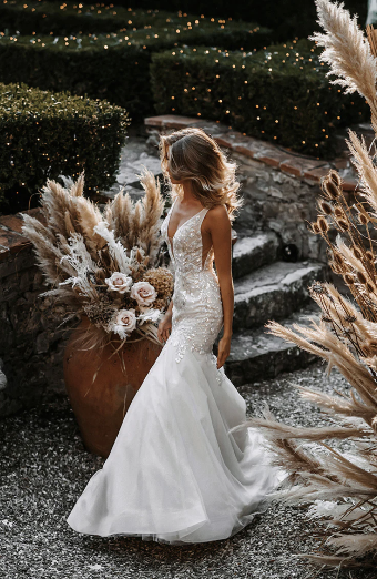Abella E151 - Nadine- Abella by Allure Bridals #3 Champagne/Ivory/Nude thumbnail