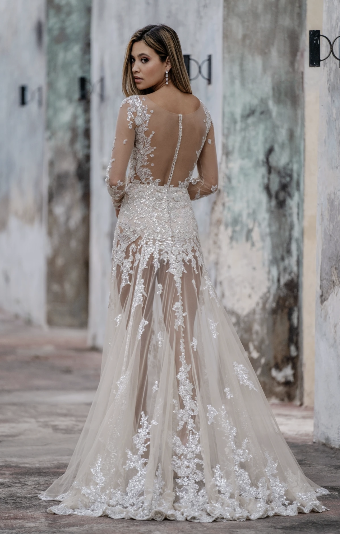 Allure Bridals Style: C661 -Dress Only- Allure Couture #2 Nude/Ivory/Champagne/Silver thumbnail