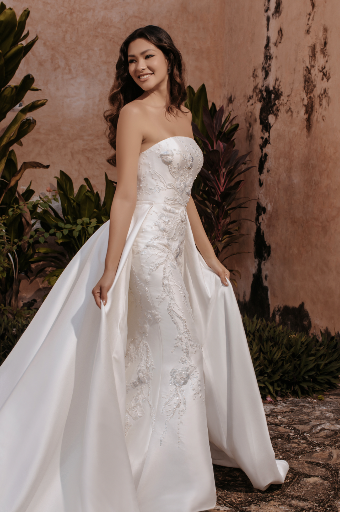 Allure Bridals Style: E362-Tokyo -Includes Overskirt - Abella by Allure Bridals #0 default Ivory thumbnail