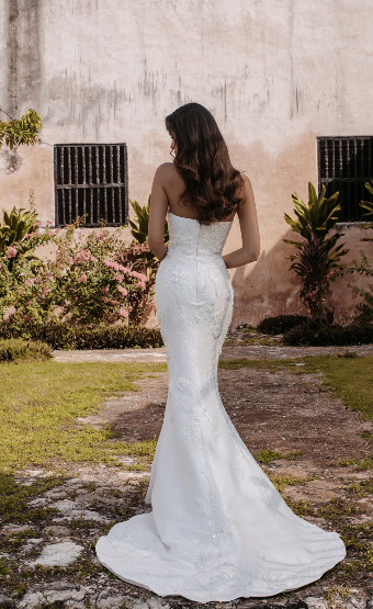 Allure Bridals Style: E362-Tokyo -Includes Overskirt - Abella by Allure Bridals #2 Ivory thumbnail