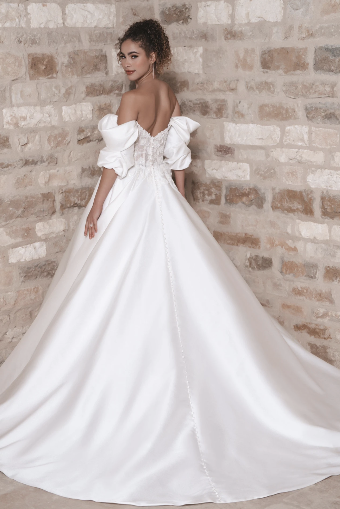 Allure Bridals Style: A1250 -- Includes Detachable Puff Sleeves- Allure Bridals #4 Ivory/Champagne/Nude thumbnail