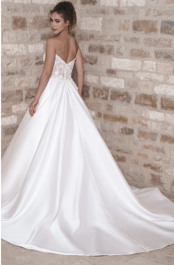 Allure Bridals Style: A1250 -- Includes Detachable Puff Sleeves- Allure Bridals #5 Ivory/Champagne/Nude thumbnail