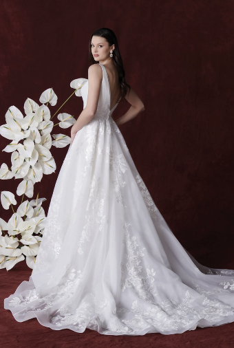 Justin Alexander 88350-Hattie - Justin Alexander #2 Ivory/Ivory/Latte thumbnail
