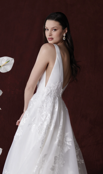Justin Alexander 88350-Hattie - Justin Alexander #3 Ivory/Ivory/Latte thumbnail