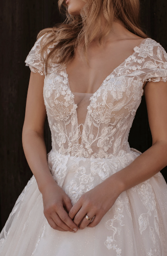 Allure Bridals Style: E356-Santiago- Abella by Allure Bridals #3 Champagne/Ivory/Nude thumbnail