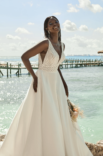 Allure Bridals Style: MJ963-Ivette- Madison James #4 Ivory/Champagne/Nude thumbnail