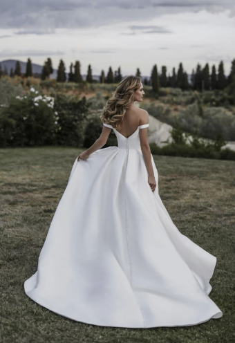 Allure Bridals Style: E300-Samira- Abella by Allure Bridals #4 Ivory thumbnail