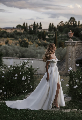 Allure Bridals Style: E300-Samira- Abella by Allure Bridals #5 Ivory thumbnail