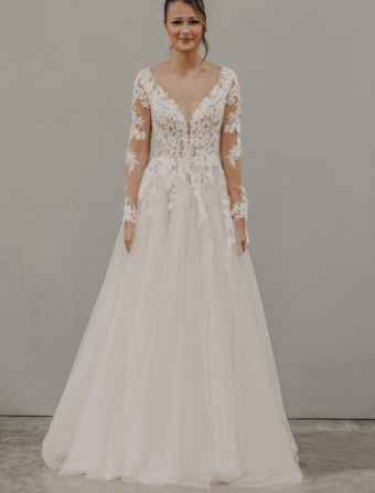 Abella L599-26- Allure Bridals #0 default Mocha/Champagne/Ivory/Nude thumbnail