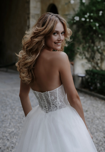 Allure Bridals Style: E315-Salome- Abella by Allure Bridals #3 Ivory/Nude thumbnail