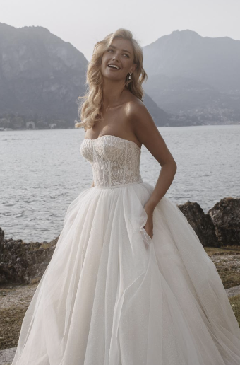 Allure Bridals Style: E405-Stella - Abella by Allure Bridals #2 Ivory/Nude thumbnail