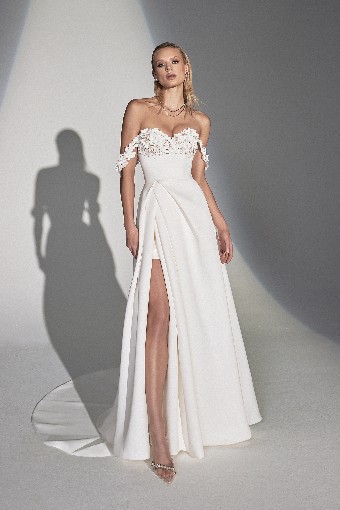 Justin Alexander 99233-Bobbie-Includes Detachable Straps- Justin Alexander Signature #0 default Ivory/Nude thumbnail