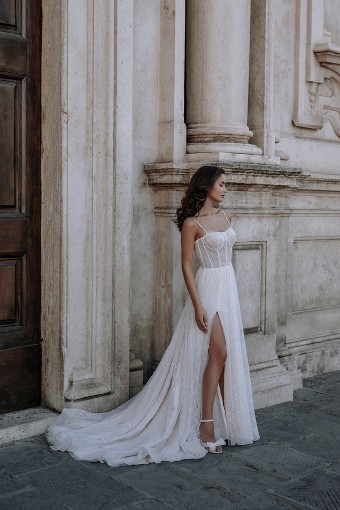 Allure Bridals Style: E302- Zuma- Abella by Allure Bridals #0 default Champagne/Ivory/Nude thumbnail