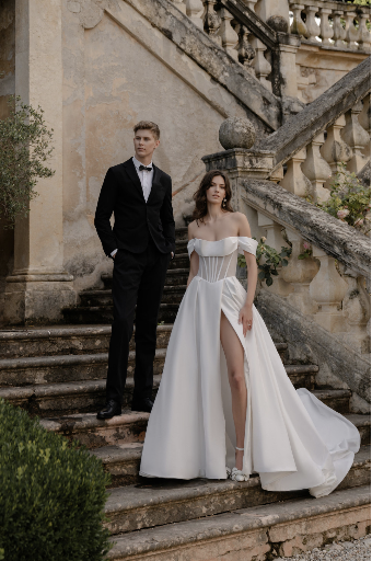 Allure Bridals Style: E505 -Maia- Abella by Allure Bridals #0 default Ivory/Nude thumbnail