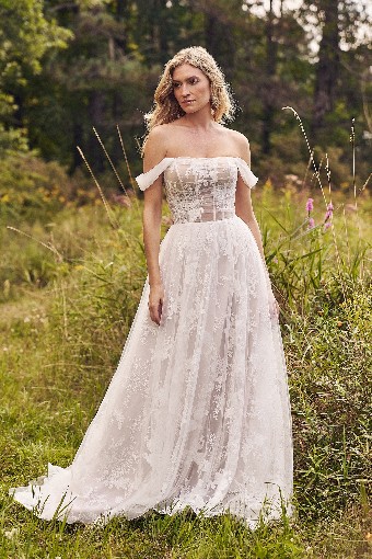 Justin Alexander 66349 -Detachable Straps Included- Lillian West #0 default Sand/Ivory/Latte thumbnail