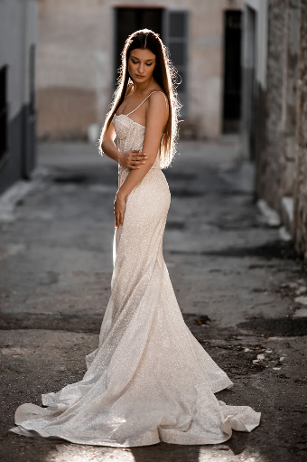 Allure Bridals Style: E174-Karina- Size 10- Abella by Allure Bridals #3 Silver thumbnail