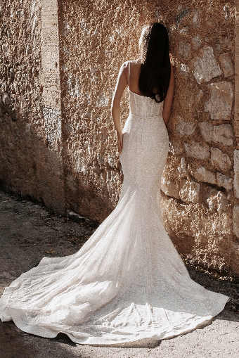 Allure Bridals Style: E174-Karina- Size 10- Abella by Allure Bridals #4 Silver thumbnail