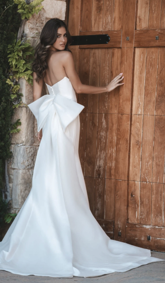 Allure Bridals Style: A1216 -Size 10- Includes Detachable Bow- Allure Bridals #1 Ivory thumbnail