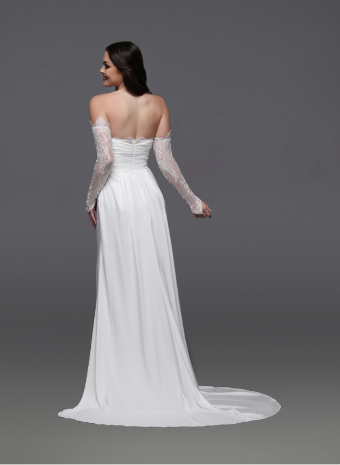 Davinci Bridal Style: F180- Size 14- DaVinci Bridals #1 Ivory thumbnail