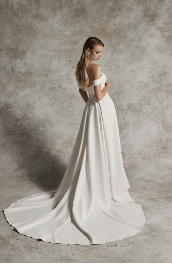 Justin Alexander 99294- Size 12 - Detachable Straps Included- Justin Alexander #1 default Ivory thumbnail
