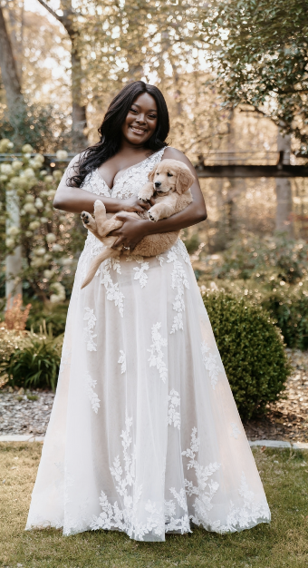 Allure Bridals Style: 3457- Size 16- Allure Bridals #1 Honey/Champagne/Ivory/Nude thumbnail