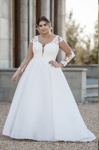 Allure Bridals Style: A1105W -Size 22- Allure Bridals #0 default Ivory/Nude thumbnail