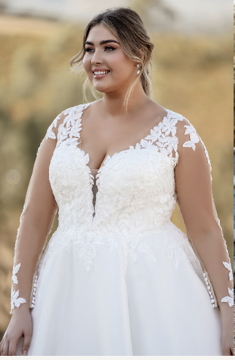 Allure Bridals Style: A1105W -Size 22- Allure Bridals #2 Ivory/Nude thumbnail