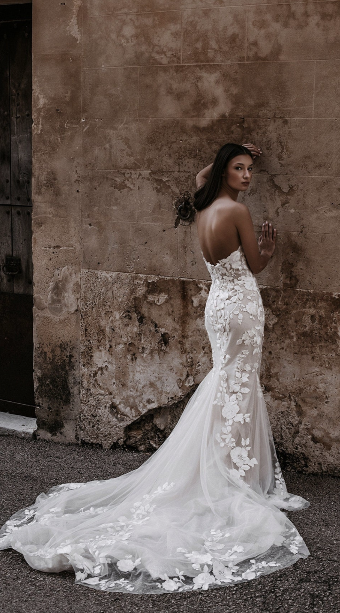 Allure Bridals Style: E161- Zara- Size 22- Abella by Allure Bridals #2 Ivory/Nude thumbnail