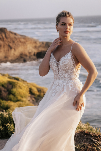 Allure Bridals Style: R3657- Size 12- Allure Bridals #4 Ivory/Nude thumbnail