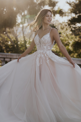 Allure Bridals Style: R3657- Size 12- Allure Bridals #2 Ivory/Nude thumbnail