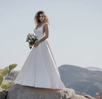 Allure Bridals Style: A1155-Size 16- Allure Bridals #2 Ivory/Nude thumbnail