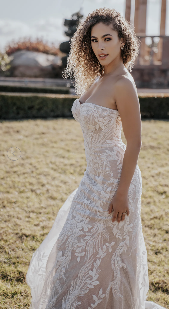 Allure Bridals Style: A1168- Size 16- Allure Bridals #2 Nude/Mocha/Ivory thumbnail