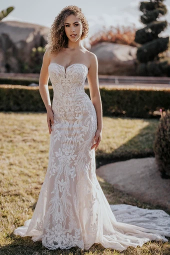 Allure Bridals Style: A1168- Size 16- Allure Bridals #0 default Nude/Mocha/Ivory thumbnail