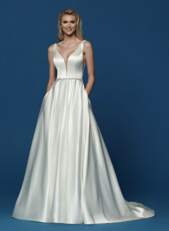 Davinci Bridal Style: 50656- Size 14- Does Not Include Belt- DaVinci Bridals #0 default Ivory thumbnail