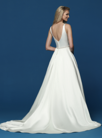 Davinci Bridal Style: 50656- Size 14- Does Not Include Belt- DaVinci Bridals #1 Ivory thumbnail