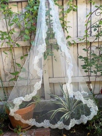 Erica Koesler Wedding Accessories Style: 677-72 #0 default Ivory thumbnail