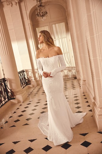 Justin Alexander 88550SL-Sleeve-Nico-Justin Alexander Bridals #0 default Ivory thumbnail